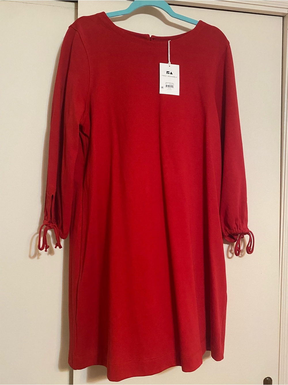 Free Assembly Red Knit Dress
